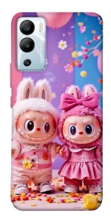 Чехол на Infinix Hot 12i Labubu twins ver.2 фото 1 из 1