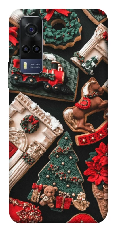 Чохол на Vivo Y53s Новорічний v20 фото 1 з 1