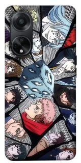 Чехол на Oppo A98 jujutsu kaisen v4 фото 1 из 1
