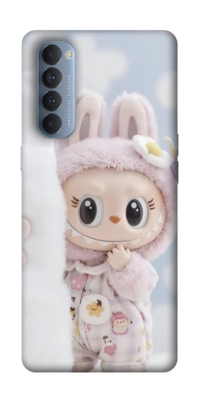 Чохол на Oppo Reno 4 Pro Labubu Happy фото 1 з 1
