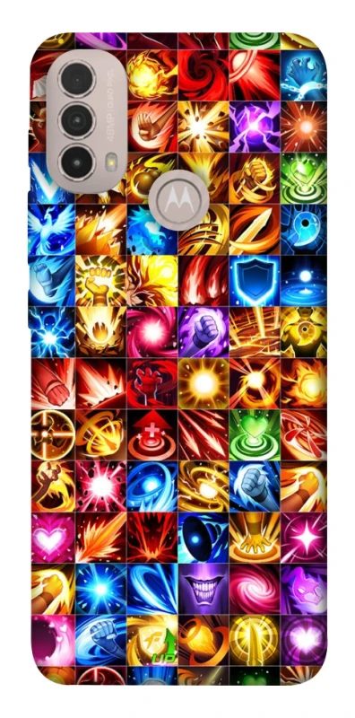 Чохол на Motorola Moto E40 Abilities menu ver.4 фото 1 з 1