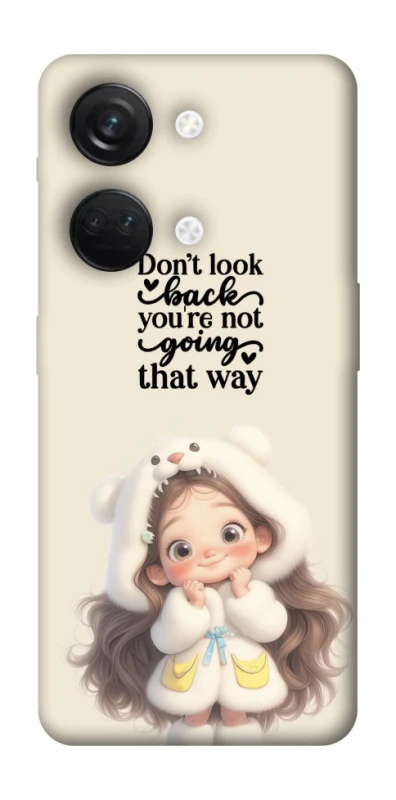 Чохол на OnePlus Nord 3 Don't look back фото 1 з 1