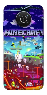 Чехол на Nokia X10 / X20 Minecraft world фото 1 из 1