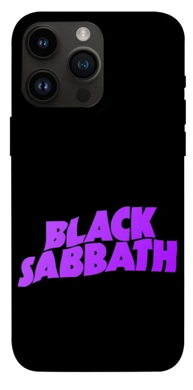 Чехол на Apple iPhone 14 Pro Max (6.7") Black Sabbath logo ver.1 фото 1 из 1