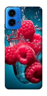 Чохол на Motorola Moto G45 Малинка у воді фото 1 з 1