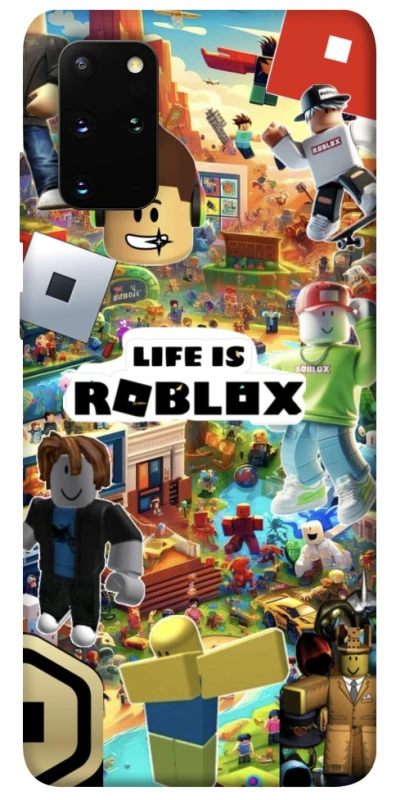 Чохол на Samsung Galaxy S20+ Life is Roblox фото 1 з 1