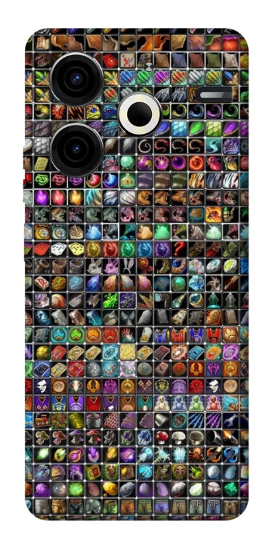 Чохол на TECNO Pova 6 Neo (LI6) Inventory menu ver.1 фото 1 з 1