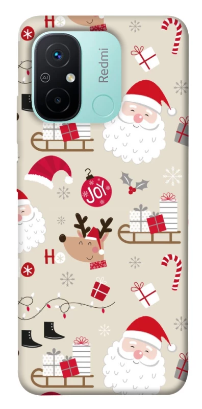 Чехол на Xiaomi Redmi 12C / Poco C55 Новогодний v1 фото 1 из 1