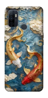 Чохол на Oppo A53 / A32 / A33 Koi carp фото 1 Чохол на Oppo A53 / A32 / A33 Koi carp фото 1 з 1