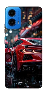 Чехол на Motorola Moto G45 Red sports car фото 1 из 1