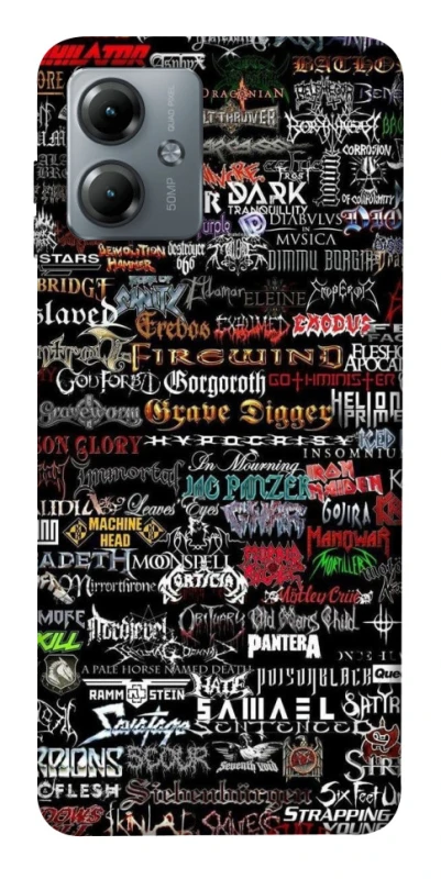 Чохол на Motorola Moto G14 My playlist ver.1 фото 1 з 1