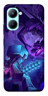 Чехол на Realme C33 Minecraft dragon фото 1 из 1