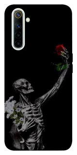 Чехол на Realme 6 Skeleton vs Rose фото 1 из 1