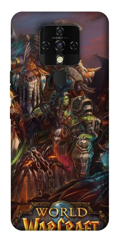 Чохол на TECNO Camon 16 SE Warcraft v2 фото 1 з 1