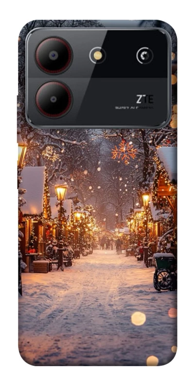 Чохол на ZTE Blade A54 4G Новорічний v50 фото 1 з 1