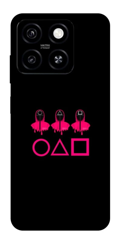 Чехол на ZTE Blade A55 4G squid game v3 фото 1 из 1