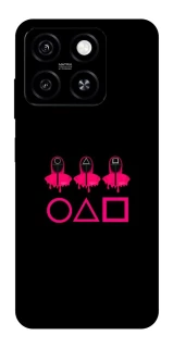 Чехол на ZTE Blade A55 4G squid game v3 фото 1 из 1