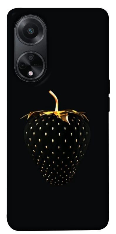 Чохол на Oppo A58 4G Чорна полуниця фото 1 з 1