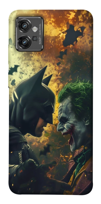 Чехол на Motorola Moto G32 Batman and the Joker фото 1 из 1