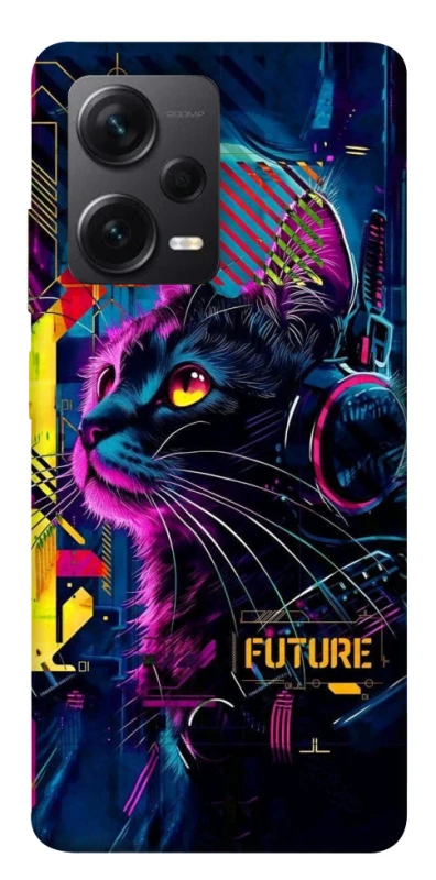 Чохол на Xiaomi Redmi Note 12 Pro+ 5G Cyber Cat v2 фото 1 з 1