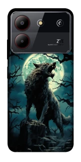 Чохол на ZTE Blade A54 4G Вовк під місяцем фото 1 з 1