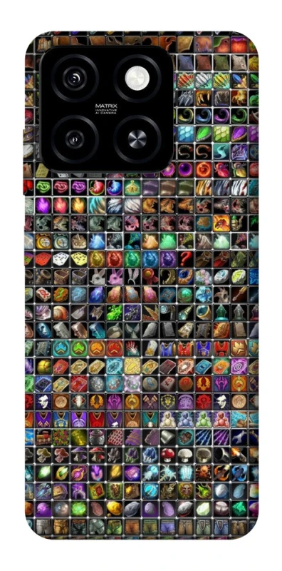 Чохол на ZTE Blade A55 4G Inventory menu ver.1 фото 1 з 1