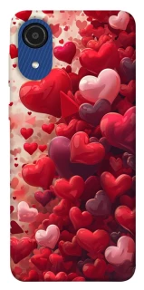 Чехол на Samsung Galaxy A03 Core Many hearts фото 1 Чехол на Samsung Galaxy A03 Core Many hearts фото 1 из 1