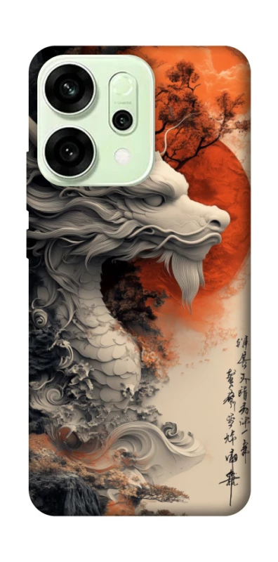 Чохол на Oppo Reno 14 white dragon фото 1 з 1