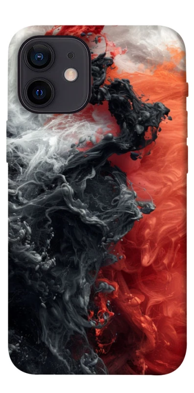 Чехол на Apple iPhone 12 mini (5.4") Black and Red фото 1 из 1