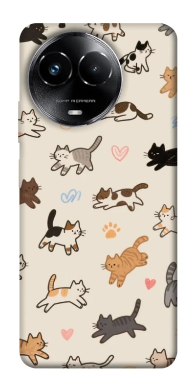 Чехол на Realme C67 4G Cat style ver.2 фото 1 из 1