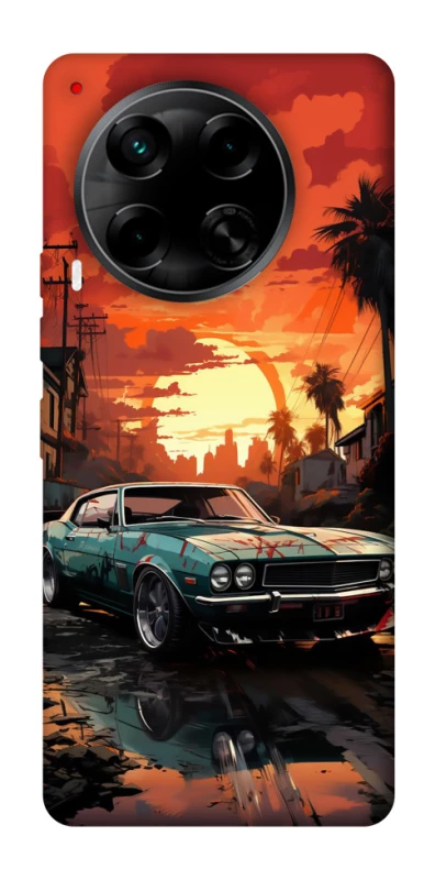 Чохол на TECNO Camon 30 (CL6) Car at sunset фото 1 з 1