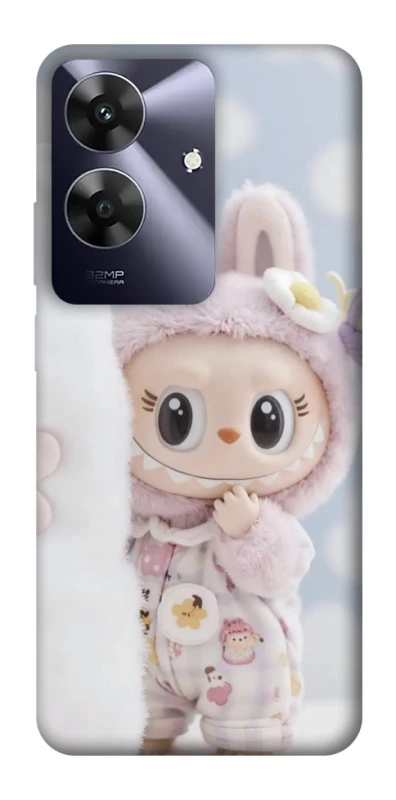 Чехол на Realme Note 60 Labubu Happy фото 1 из 1