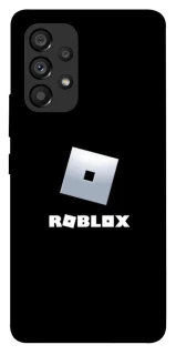 Чехол на Samsung Galaxy A53 5G Roblox logo black фото 1 из 1