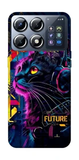 Чехол на Xiaomi POCO X8 Pro Cyber Cat v2 фото 1 из 1