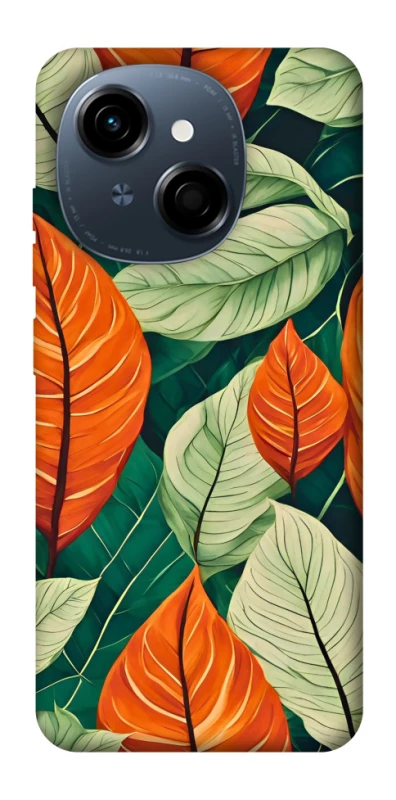 Чехол на TECNO Spark Go 1 Leaves фото 1 из 1