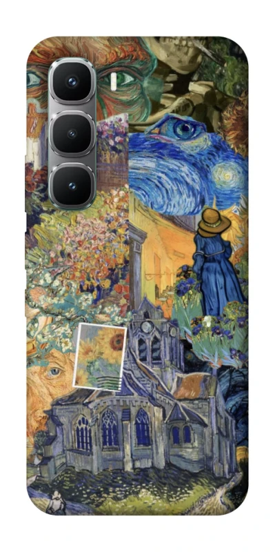 Чохол на Infinix Hot 60 Pro Van Gogh collage фото 1 з 1
