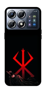 Чехол на Xiaomi POCO X8 Pro Berserk Red Logo фото 1 из 1