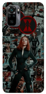 Чохол на Xiaomi Redmi Note 10 / Note 10s Black Widow фото 1 з 1