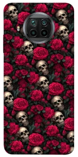 Чехол на Xiaomi Mi 10T Lite / Redmi Note 9 Pro 5G Черепа и розы фото 1 из 1