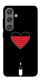 Чехол на Samsung Galaxy S24 Charge your heart фото 1 из 1