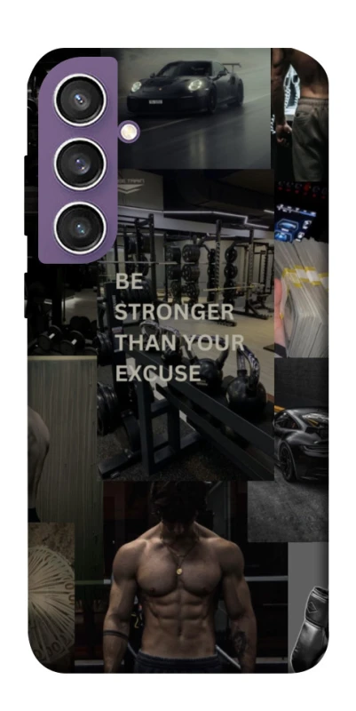 Чехол на Samsung Galaxy S23 FE Be stronger фото 1 из 1