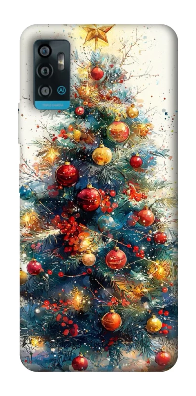 Чехол на ZTE Blade A71 Новогодний v36 фото 1 из 1