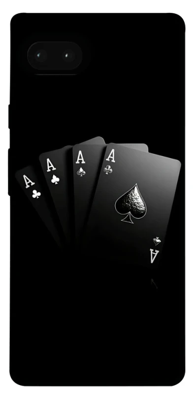 Чехол на Google Pixel 7a Black Cards фото 1 из 1