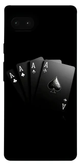 Чехол на Google Pixel 7a Black Cards фото 1 из 1