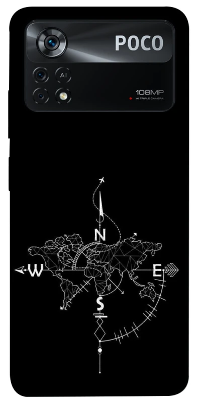 Чохол на Xiaomi Poco X4 Pro 5G Travel Map фото 1 з 1