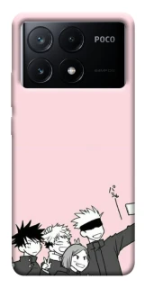 Чехол на Xiaomi Poco X6 jujutsu kaisen v1 фото 1 из 1