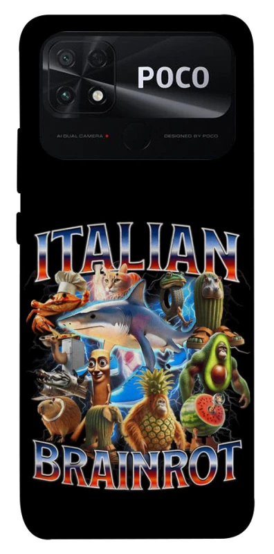 Чехол на Xiaomi Poco C40 Italian Brainrot фото 1 из 1