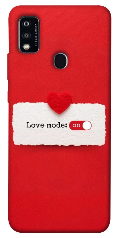 Чехол на ZTE Blade A51 Love Mode ON фото 1 из 1