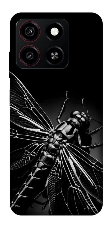 Чехол на ZTE Blade A35 4G Black dragonfly фото 1 из 1