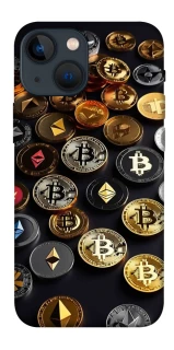 Чохол на Apple iPhone 13 mini (5.4") Many coins фото 1 з 1